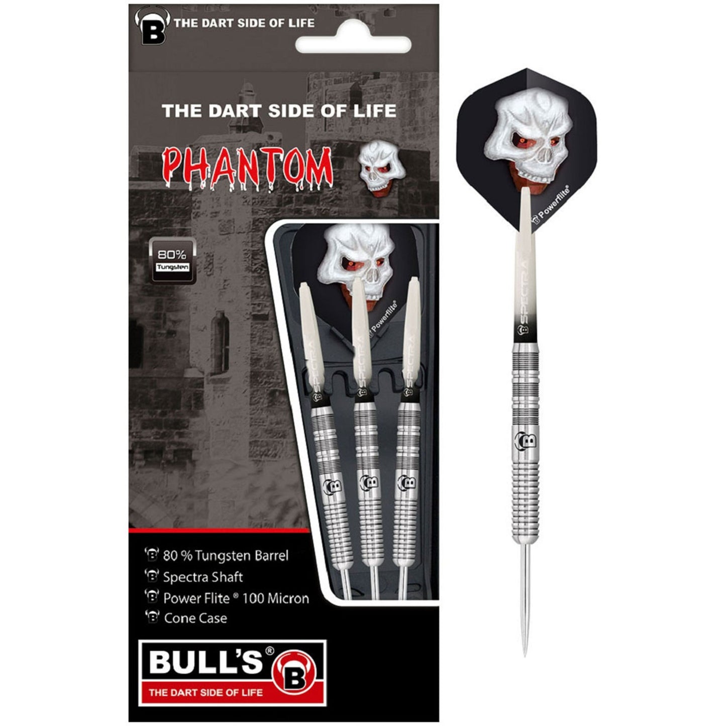 BULL'S Phantom PT1 Steel Dart Fléchettes