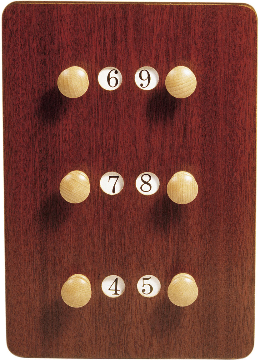 Anzeigetafel Billard 3-Zähler klein