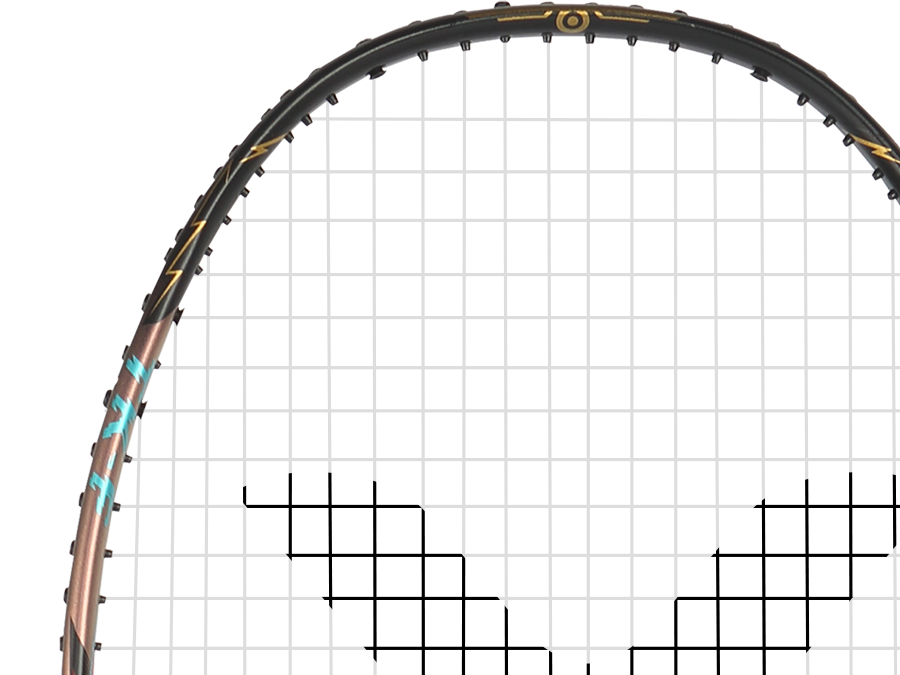 Raquette de badminton Victor Thruster F Ultra (4U) non cordée