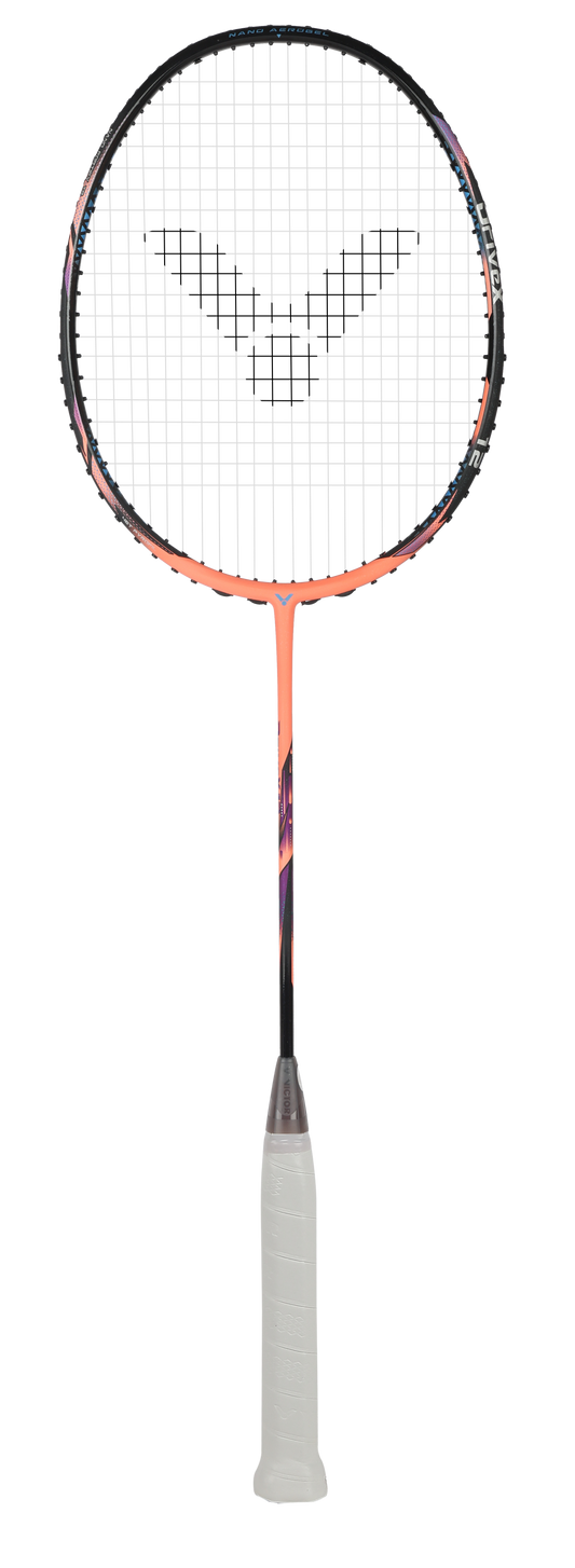 Raquette de badminton Victor DriveX 12 (4U) non cordée