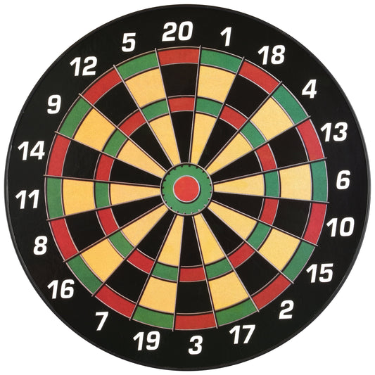 Karella Dartboard Magnétique Set Family incl. 6 fléchettes