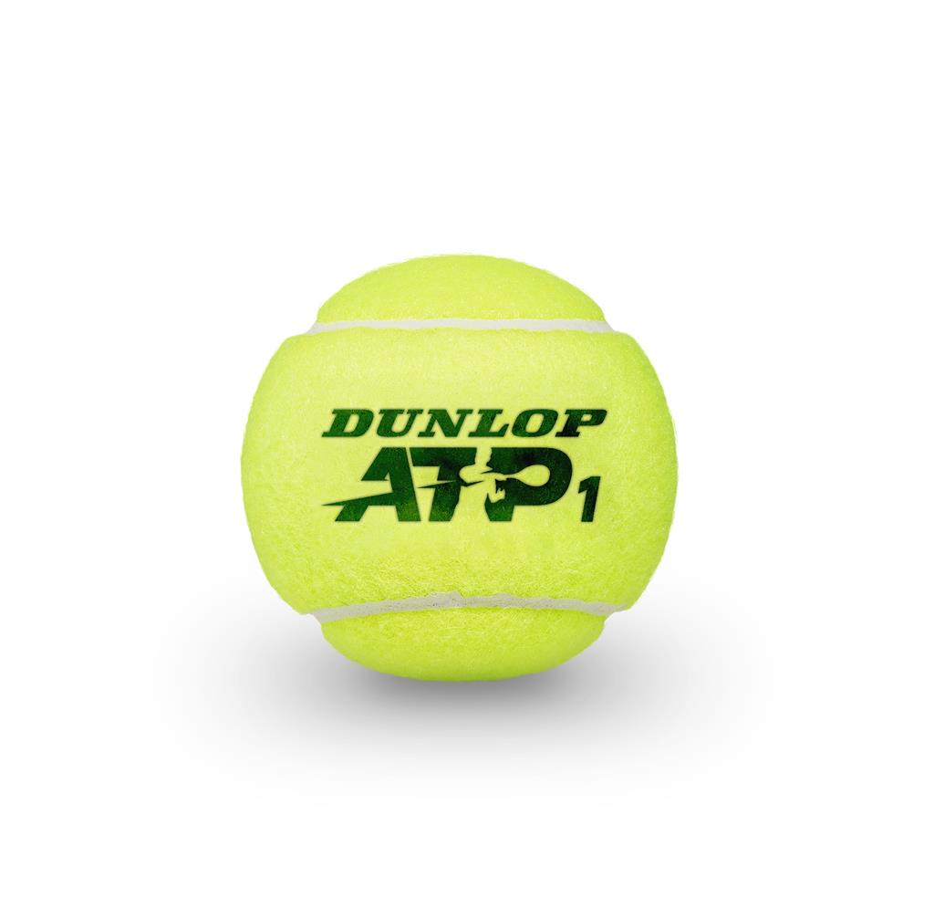 Dunlop Balle de tennis ATP 3TIN Balles de tennis Boîte de 3