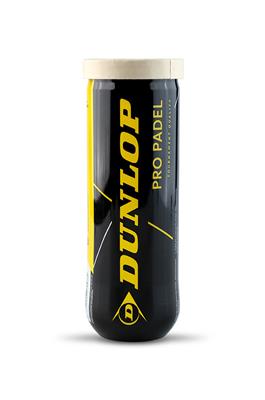 Dunlop Pro Padelball Padelbälle in Dose mit 3 Bällen Model 2024