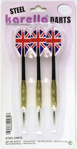 Steel-tip dart blister set, approx. 18 g
