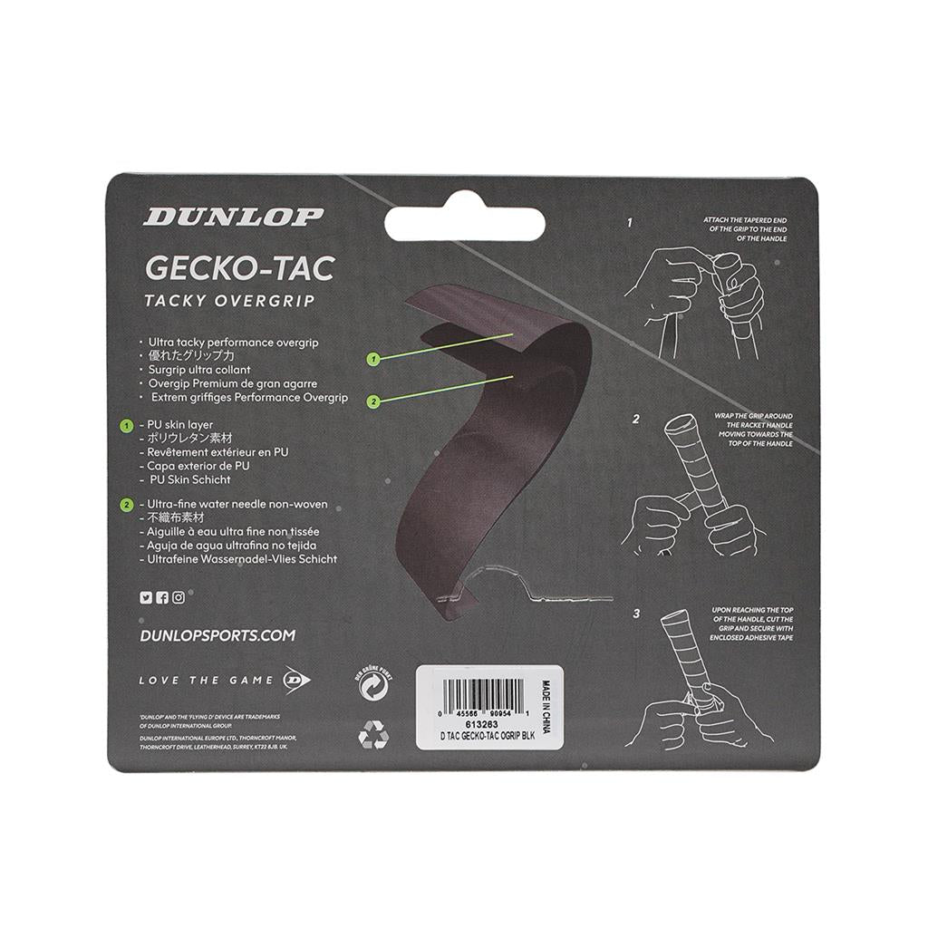 GECKO-TAC SURGRIP NOIR 3 PIÈCES