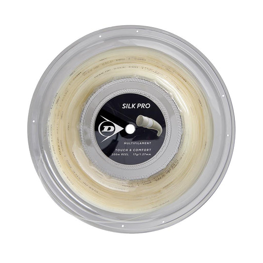 Dunlop Tennissaite SILK PRO 17G  200m Rolle Tennis Saite