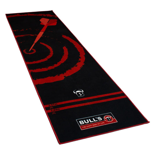 BULL'S Carpet Mat "140" Red Dartteppich