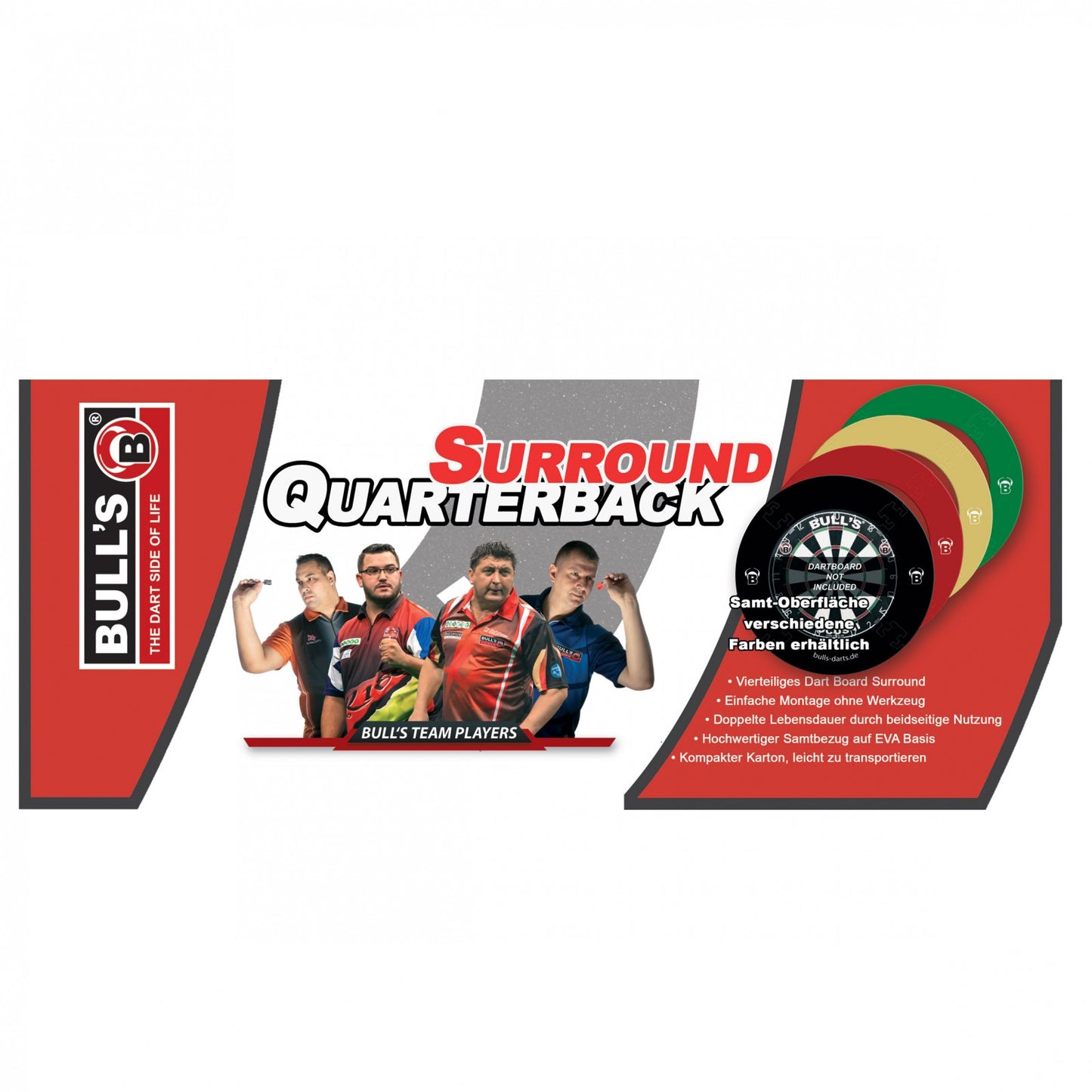 BULL'S Quarterback EVA Dartboard Surround