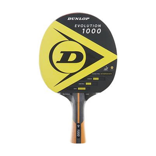 2x Tischtennisschläger EVOLUTION 1000 Schwarz/Rot/Orange Konkav + 6er Pack Bälle 40+ Club Champ