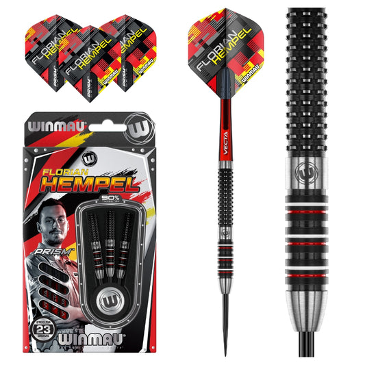 Steel Tip Darts Winmau Florian Hempel Darts 90% Tungsten