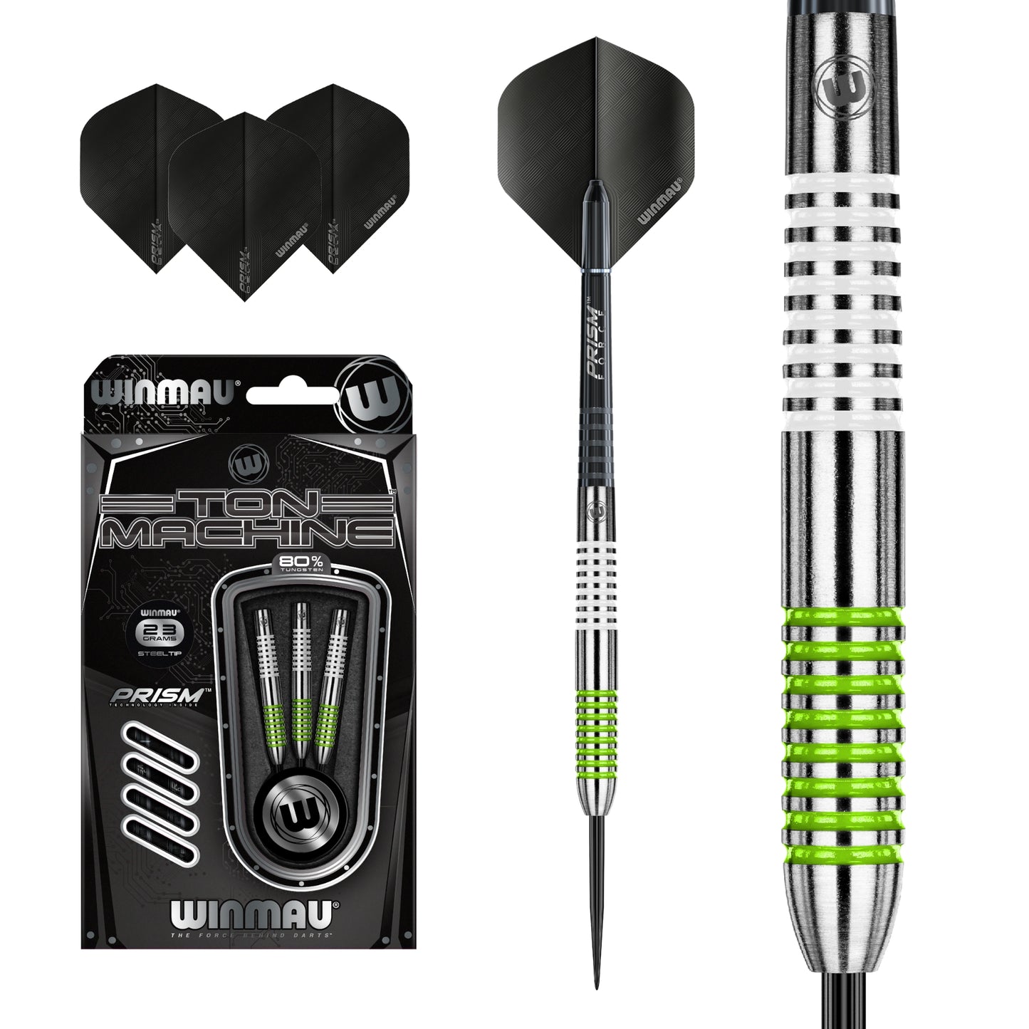 Steeldart Winmau Ton Machine 1082-23g Dartpfeile