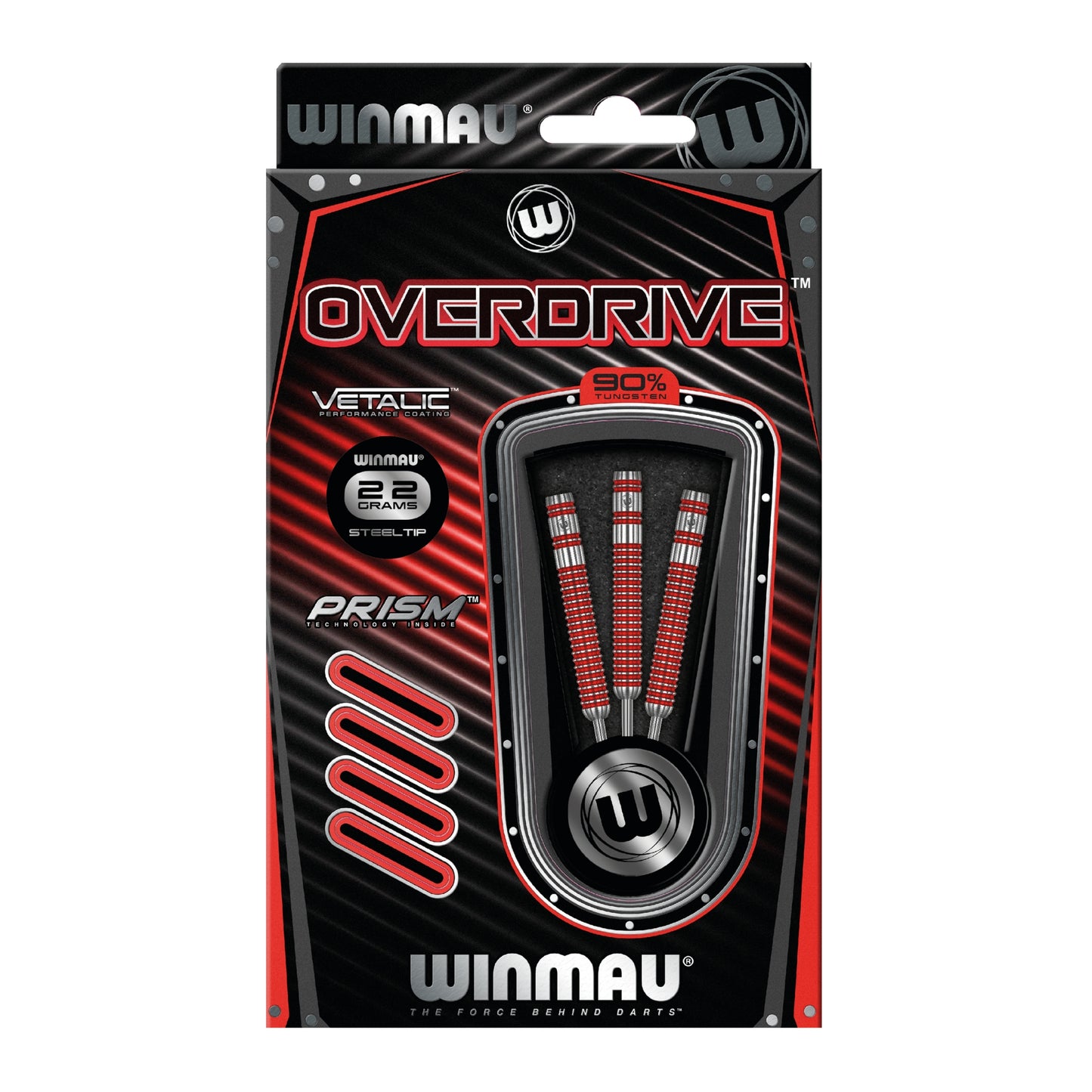 Steeldart Winmau Overdrive 1434-22g - 90% Tungsten
