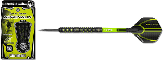 Fléchettes acier Winmau MvG Adrenalin 1441-22g