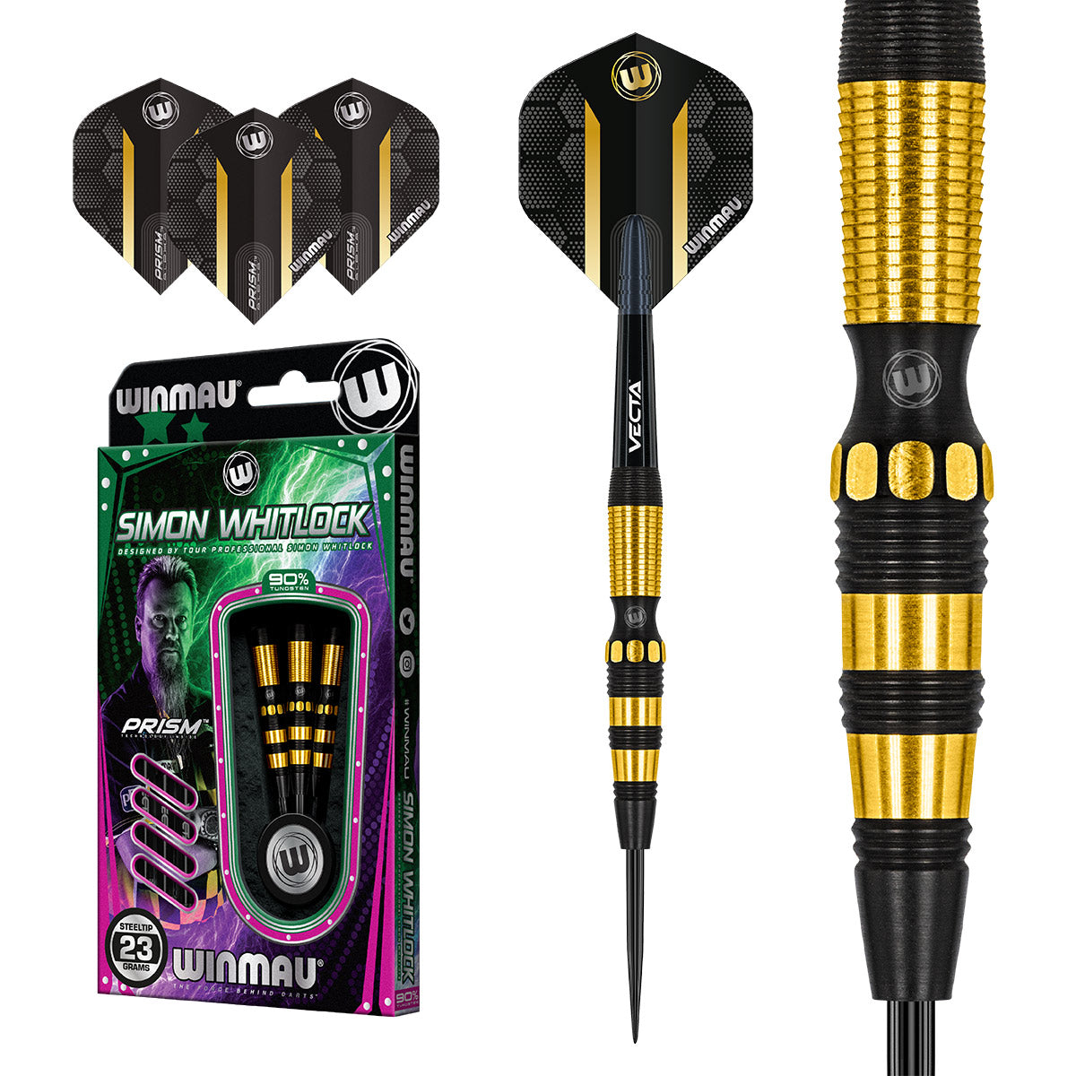 Steeldart Winmau S. Whitlock DE 1471-21g