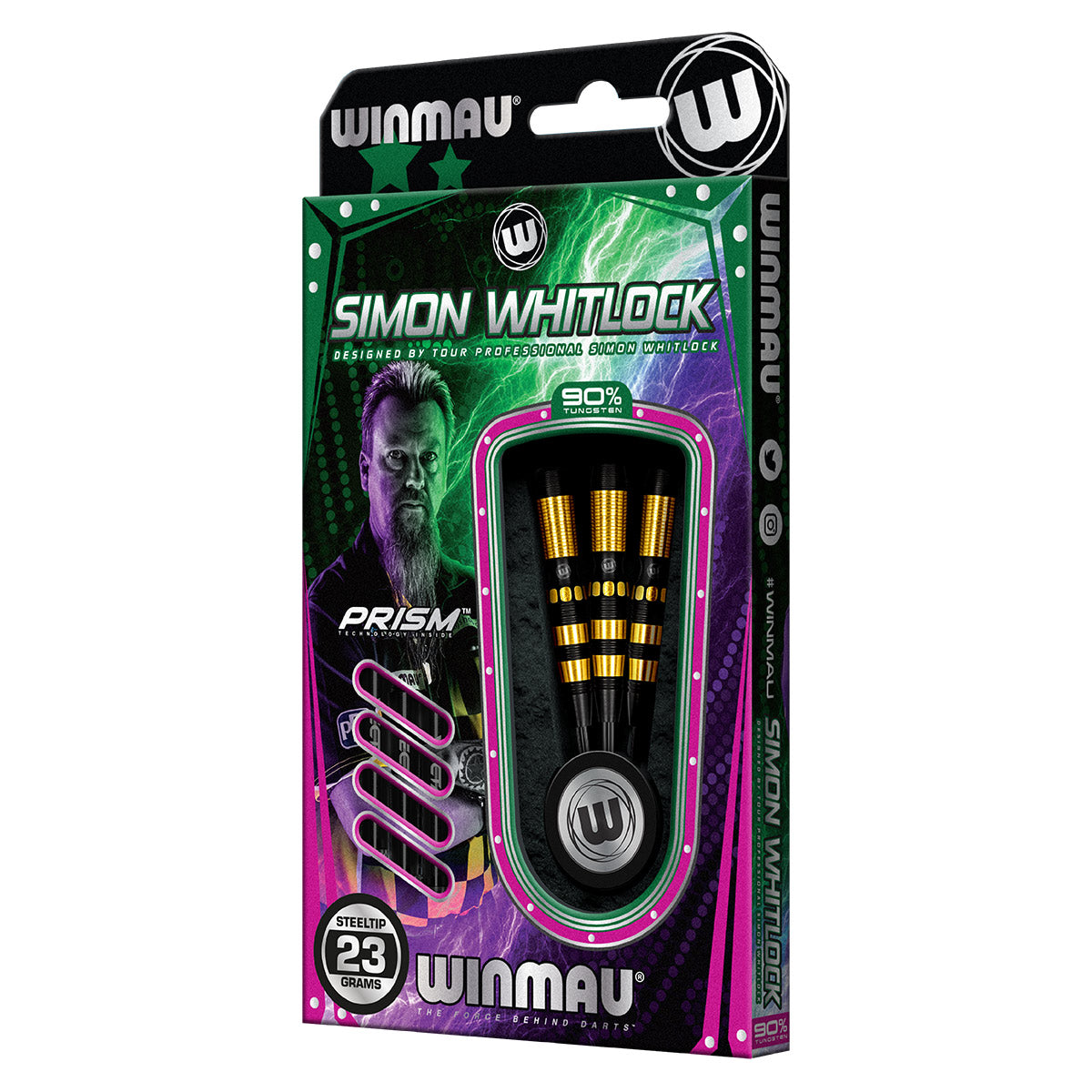 Steeldart Winmau S. Whitlock DE 1471-21g