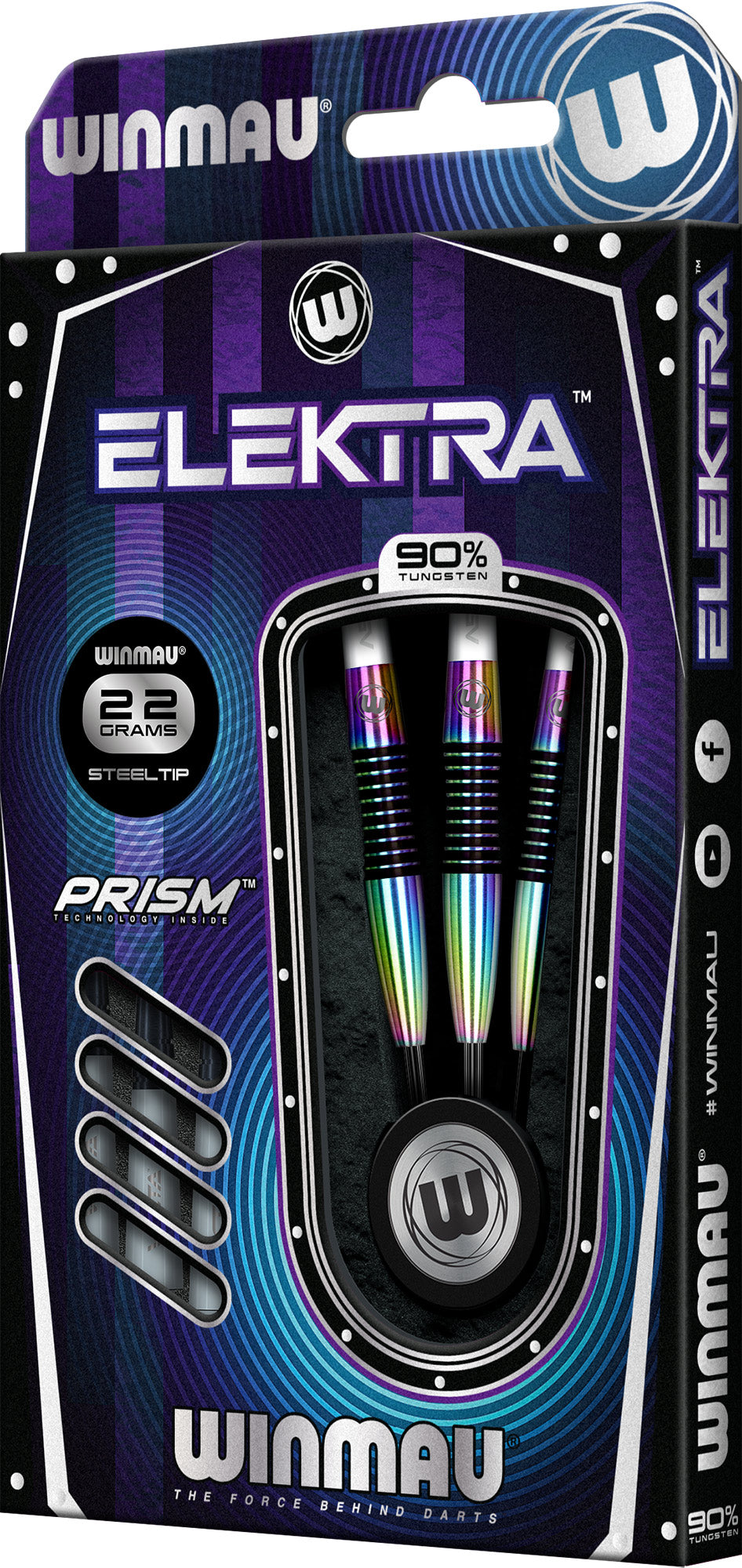 Winmau Elektra Steeldarts Dartpfeile Set (3 Stück)