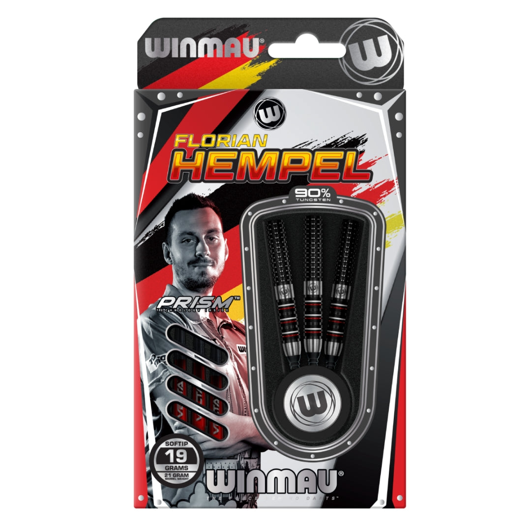 Fléchettes Softdart Winmau Florian Hempel 2466-21g