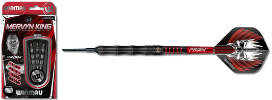 Soft tip dart Winmau Mervyn King Onyx Coating 18g