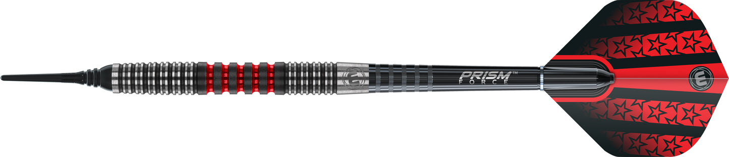 Fléchettes souples Winmau Joe Cullen Signature Edition 22g