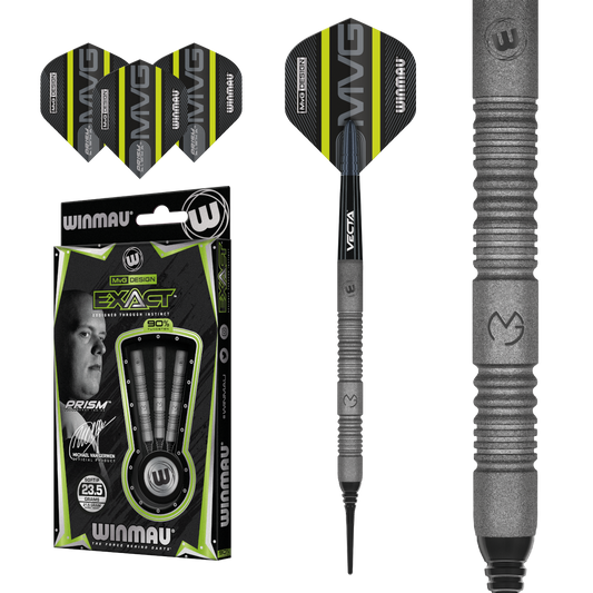 Fléchettes Soft Winmau MvG Exact 2448-23,5g