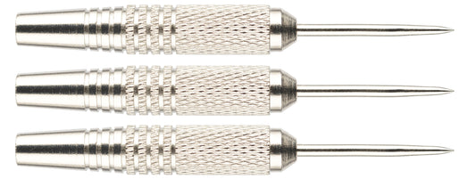 Steelbarrel Karella Eco Line EL-03, mit Metallspitze, Nickel/Silber eloxiert, Gewicht 19g, Länge: 50