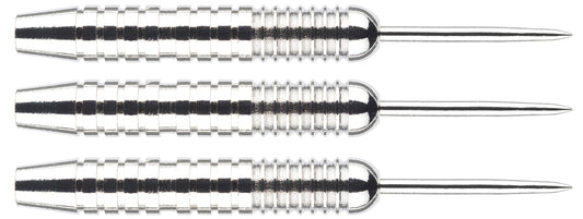 Steelbarrel Karella Eco Line EL-05, mit Metallspitze, verchromt, Gewicht 20g, Länge: 52mm