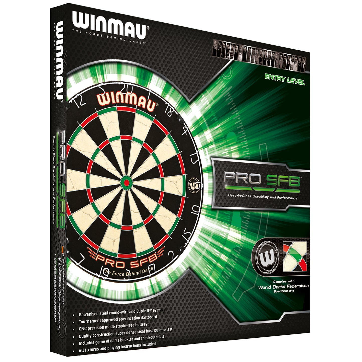 Cible de fléchettes Winmau PRO-SFB