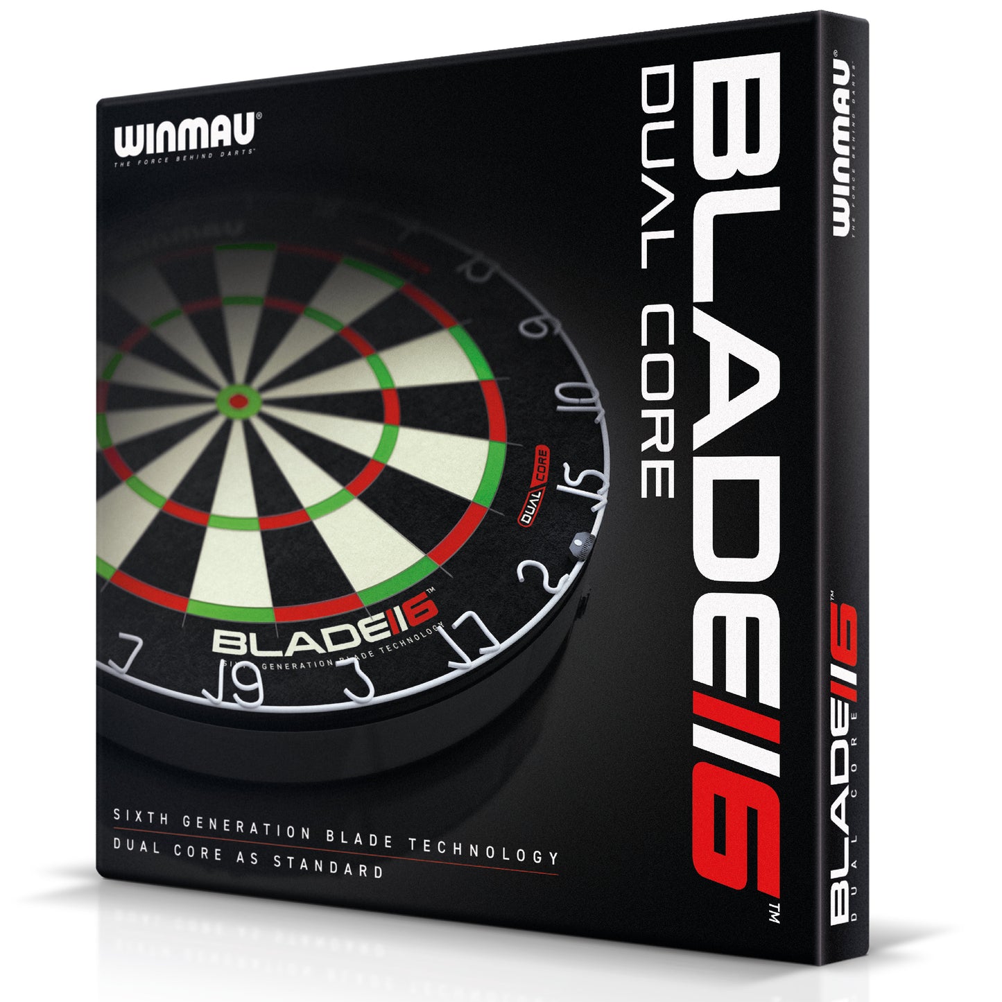 Cible de fléchettes Winmau Blade 6 Dual Core Steeldart