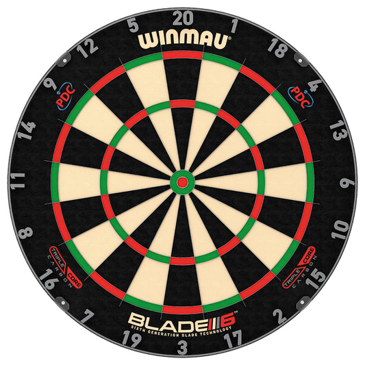 Winmau Blade 6 Triple Core Carbon Steel-tip Dartboard