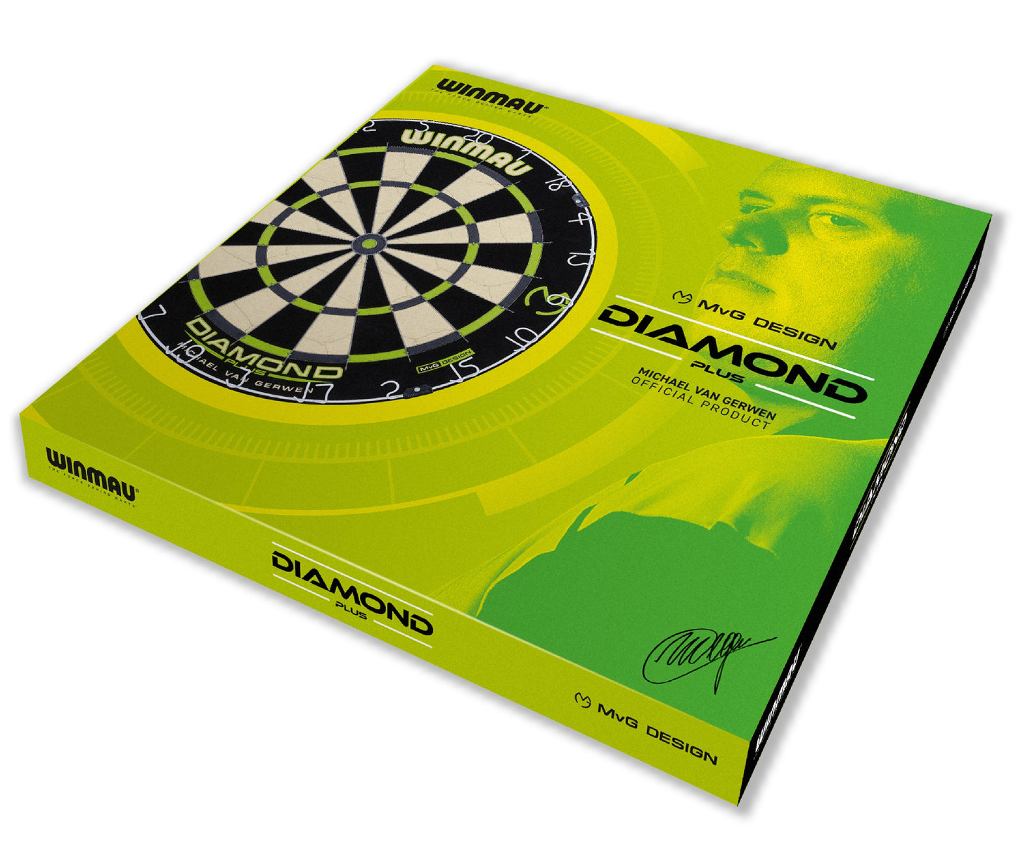 Cible de fléchettes Winmau MvG Diamond Edition 3014