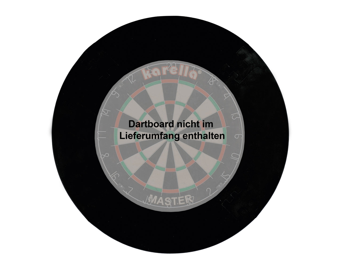 Catchring Karella Tissu 4 pièces noir Dart Surround