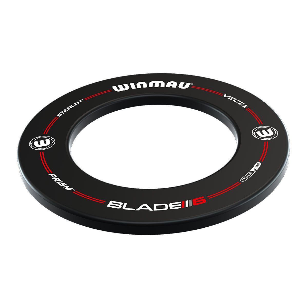 Winmau Triple Core Dartboard Set + Polaris Dartboard Lighting + Pro-Line Surround