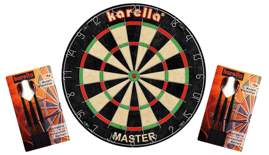Jeu de fléchettes électronique Karella Master avec 2 jeux de fléchettes souples Karella