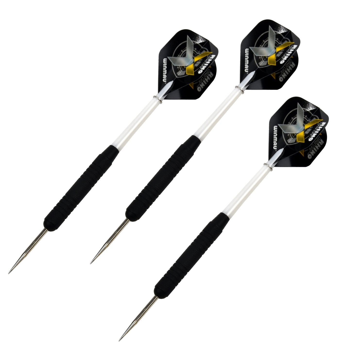 Winmau Dartboard PRO-SFB en set, comprenant 2 jeux de fléchettes en acier Winmau