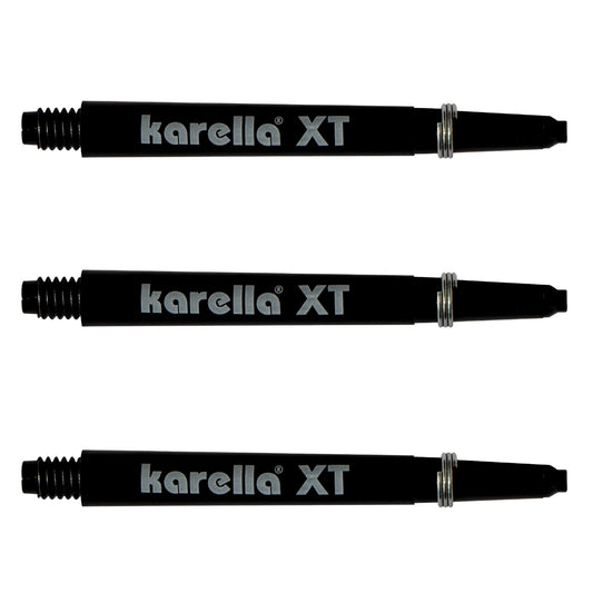 Tige (Set) Karella XT intermédiaire noire filetage 2BA