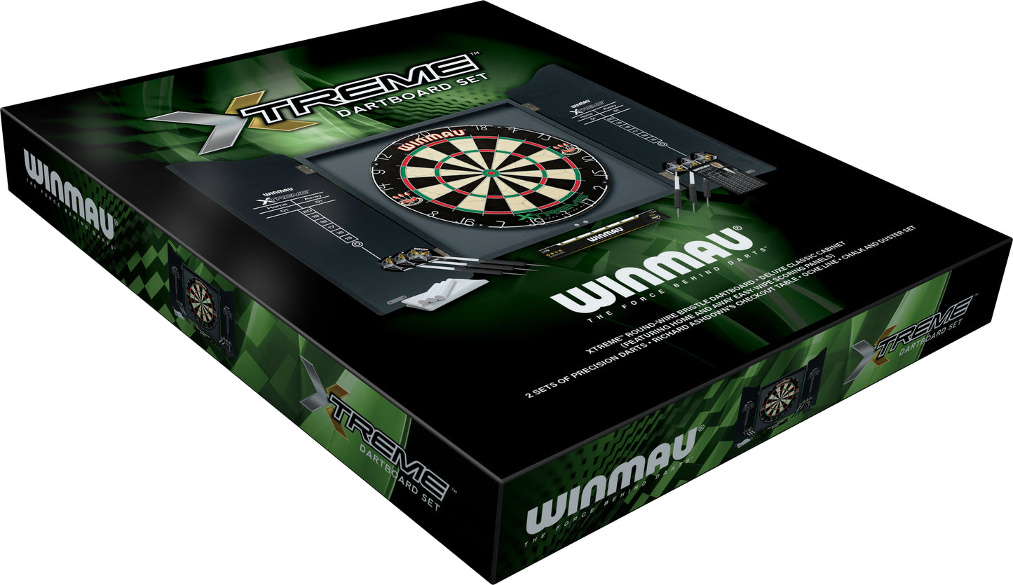 Ensemble Fléchettes/Meuble Winmau Xtreme avec accessoires