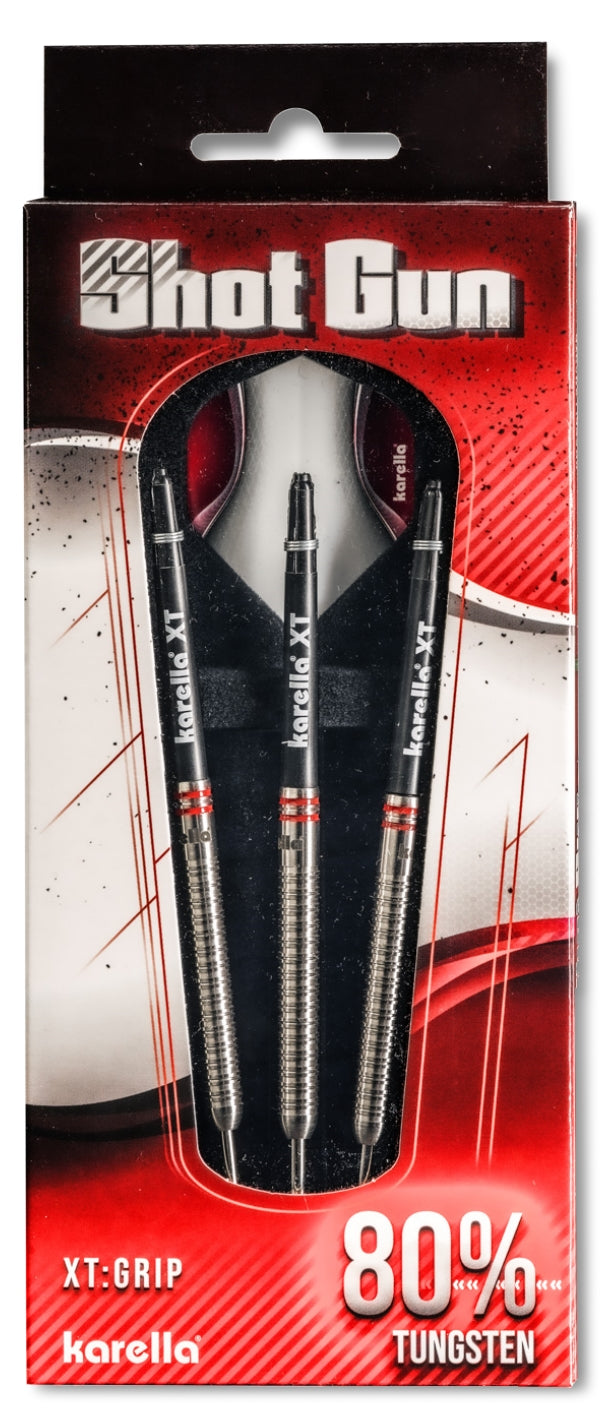 Softdart Karella Shotgun 18g silber 80% Tungsten Dartpfeile