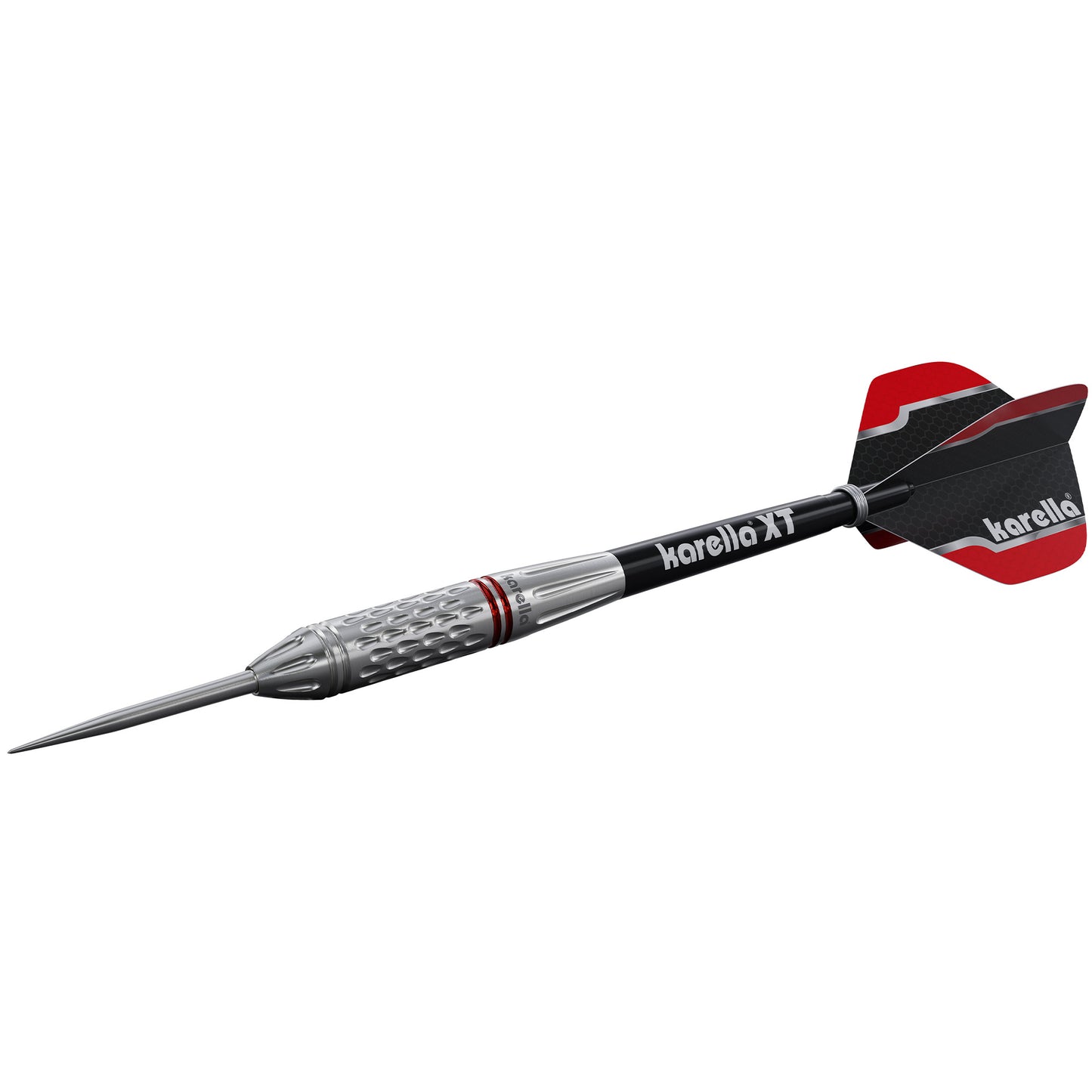 Steeldart Karella Commander, silber, 90% Tungsten, 21g