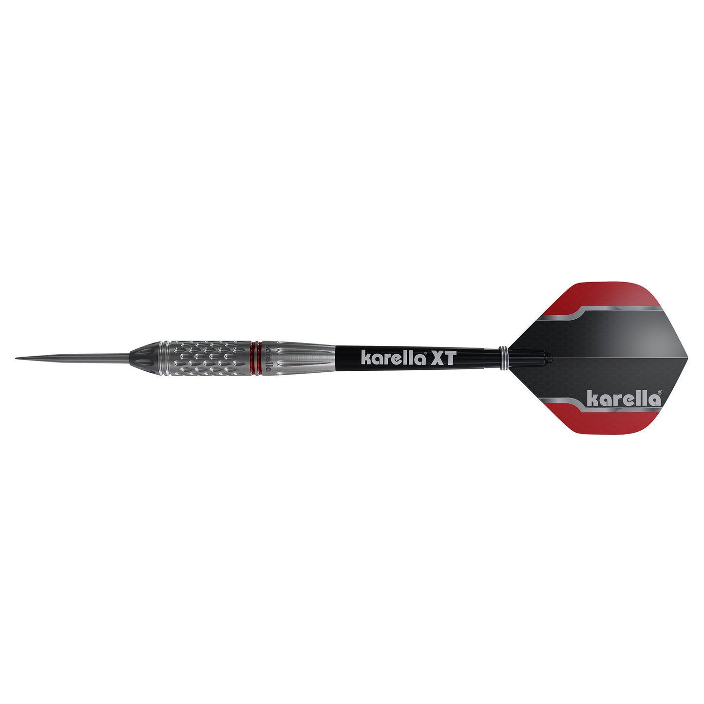Steeldart Karella Commander, silber, 90% Tungsten, 21g