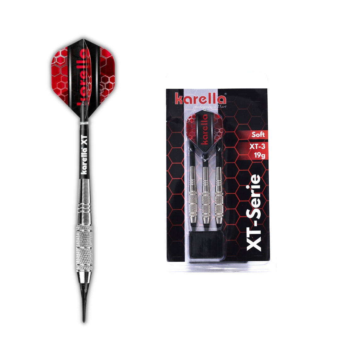 Fléchettes Softdart Karella XT-série XT-3 - 19 g