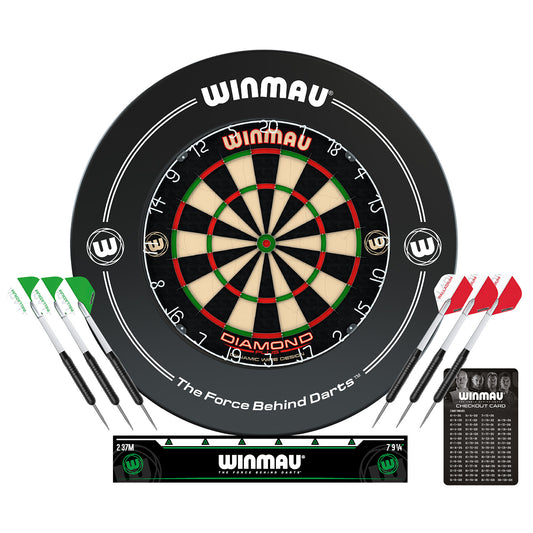 Set d'entourage de cible de fléchettes Winmau Diamond Plus