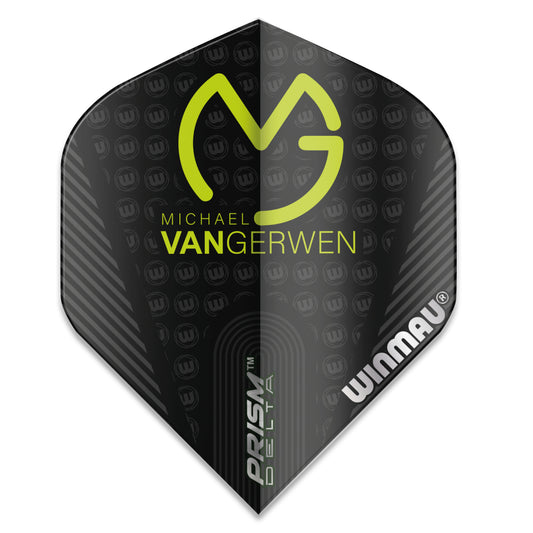 Fléchettes Winmau MvG PRISM DELTA 6915-206 noir