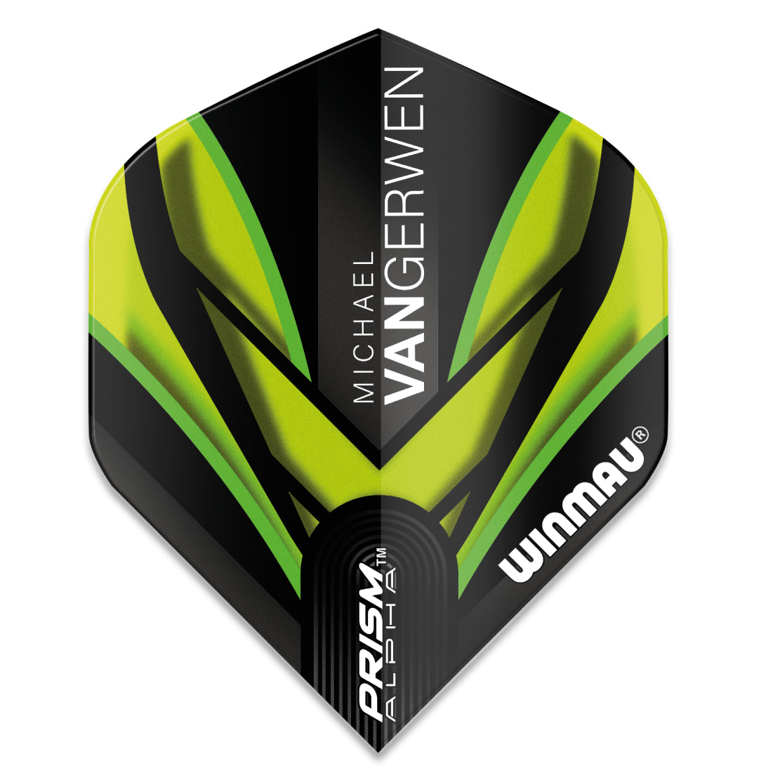 Flights Winmau Prism Alpha MvG Extra Thick 6915-145 black.green