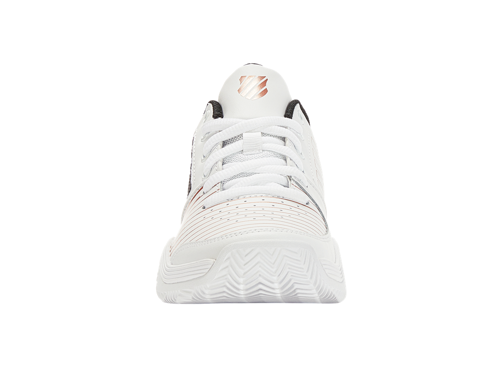K-Swiss Women's Tennis Shoe Court Express HB White/Rose Gold