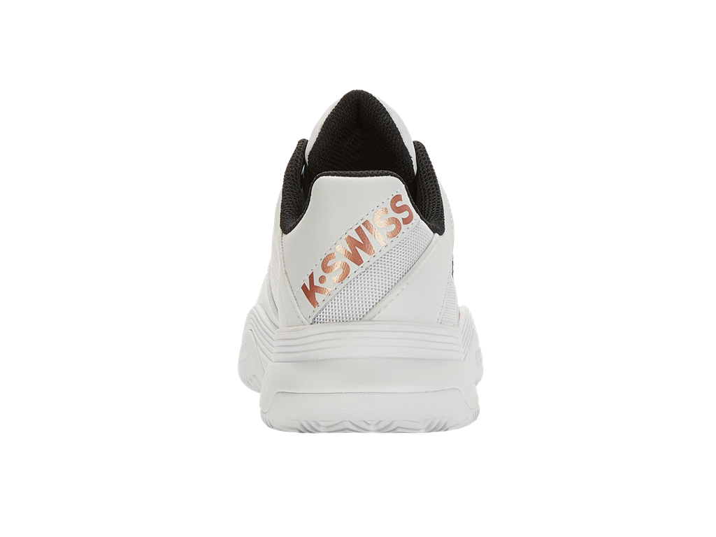K-Swiss Women's Tennis Shoe Court Express HB White/Rose Gold