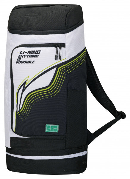 Sac à dos Li-Ning Porte-raquettes Compartiment blanc/noir