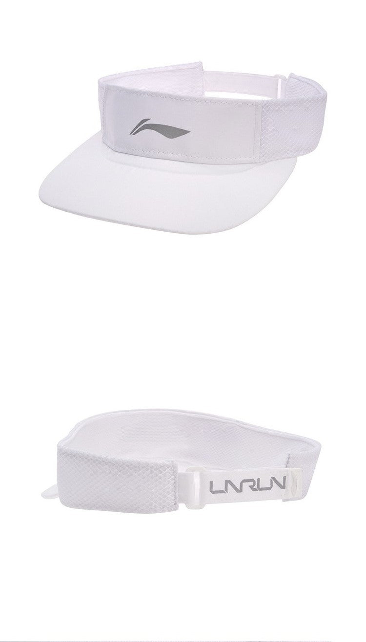 Li-Ning Visière de course blanche