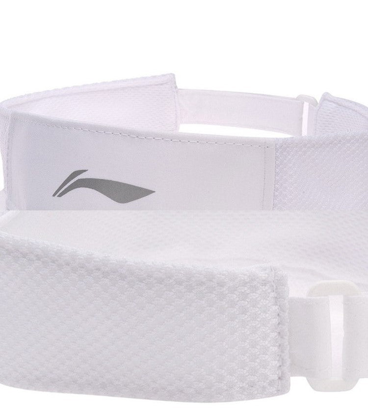 Li-Ning Visière de course blanche