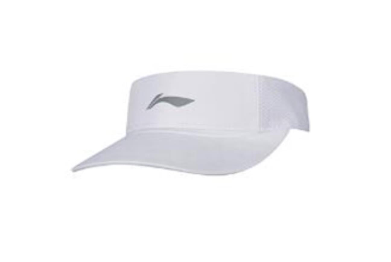 Li-Ning Visière de course blanche