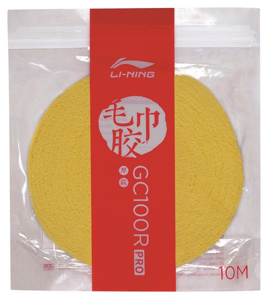 GC 100 Pro Terry Grip Tape 10m Roll Yellow